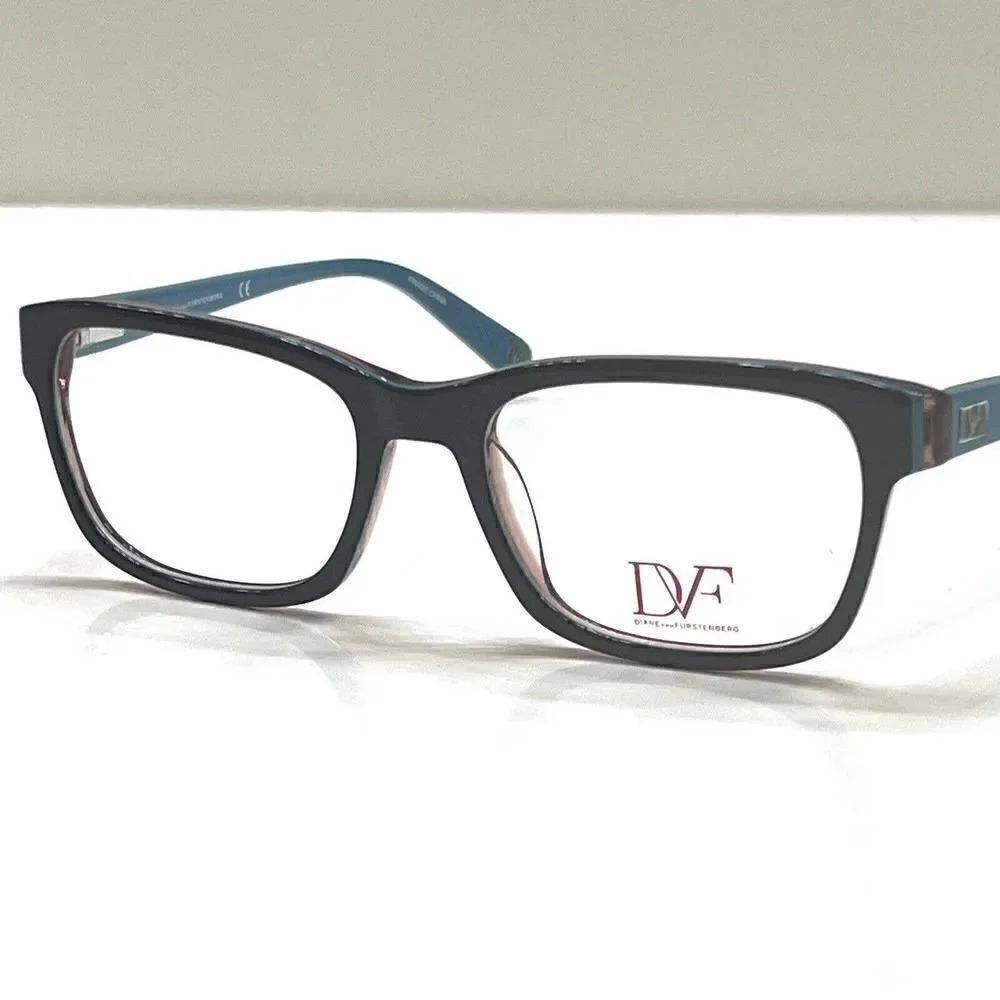 NEW Diane von Furstenberg DVF 5049 425 Purple & Blue Eyeglasses Frames 51-18-135